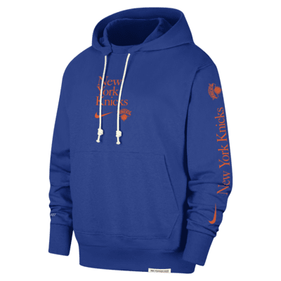 New York Knicks Standard Issue Courtside Men s Nike Dri FIT NBA Hoodie. Nike